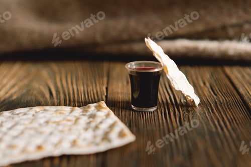 Preview: Communion. Religious tradition of breaking bread. Bread and wine