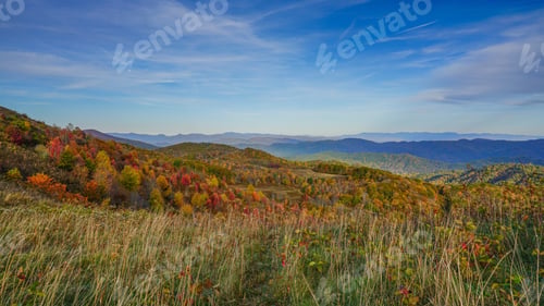 Preview: Fall On Max Patch Mountain Max Patch Mountain Appalachian Mountains, Tennessee & North Carolina