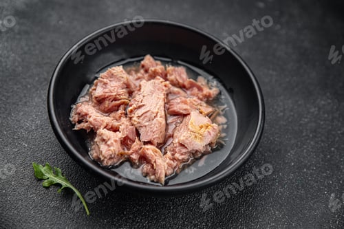 Preview: tuna canned food fish seafood fresh healthy eating cooking appetizer meal food snack on the table