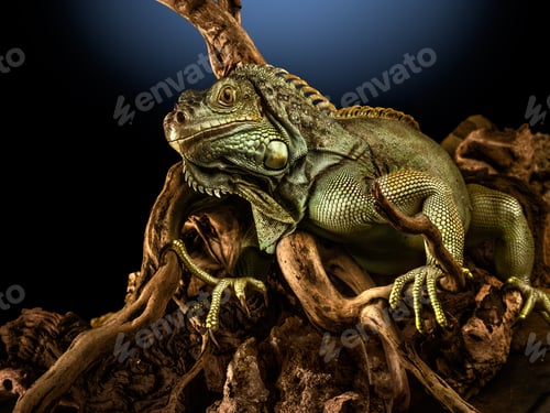 Preview: Creepy dragon.