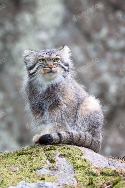 Preview: Pallas cat watching out