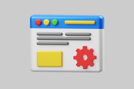 Preview: Marketing settings webpage interface