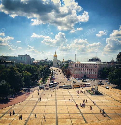Preview: Kyiv top view