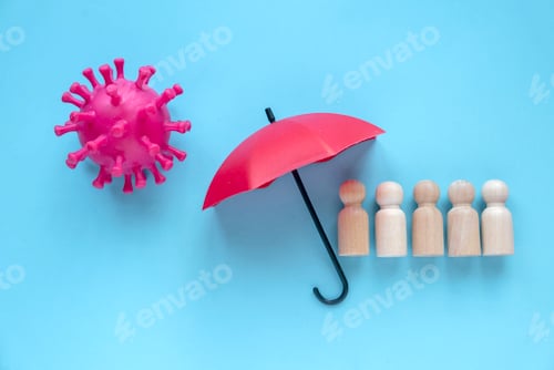 Preview: Community or public health and life insurance concept.