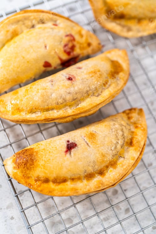 Preview: Sweet Cherry Empanadas in Air Fryer
