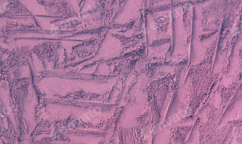 Preview: Cosmetic texture mask clay powder red. Selective focus.