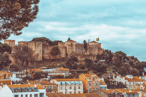 Preview: The Castle of St. George in Lisbon, Portugal.