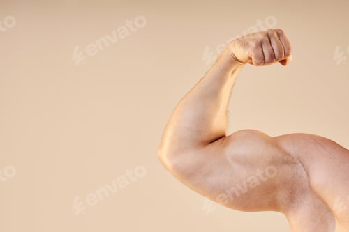 Preview: Close Up Of Flexing Biceps