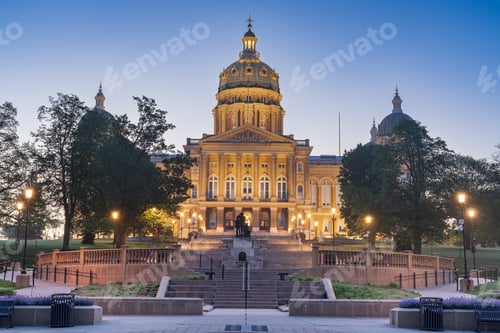 Preview: Des Moines, Iowa, USA Capitol