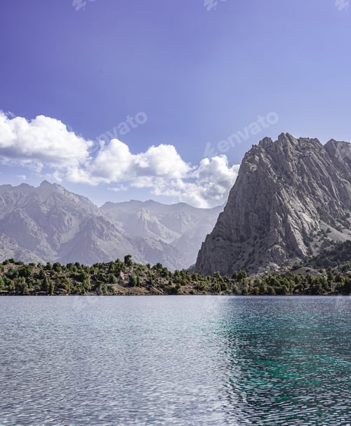 Preview: Summer mountain lake in the heart of Tajikistan