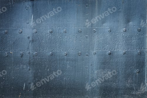 Preview: Metal texture with rivets from hull of old ship