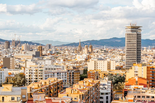 Preview: Barcelona city view