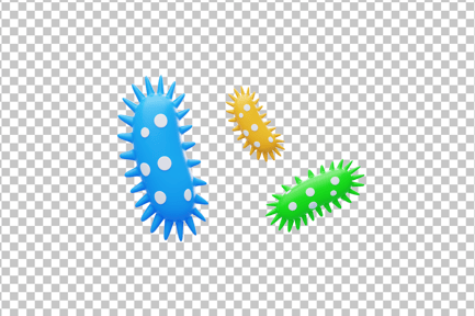 Preview: Bacteria as Tiny Organisms with Big Impact 3D Icon