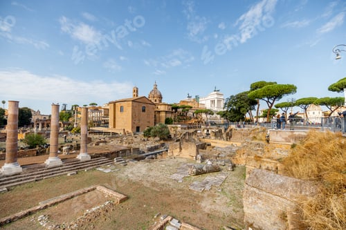 Preview: View on Roman Forum in Rome, Italy