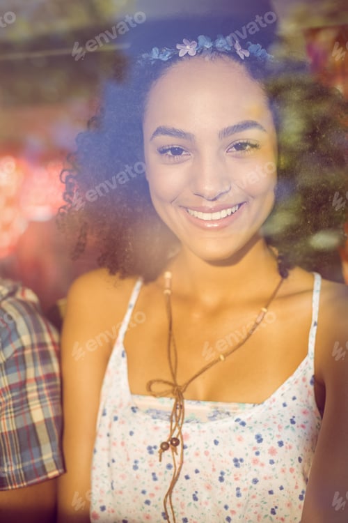 Preview: Hipster friends on road trip on a summers day