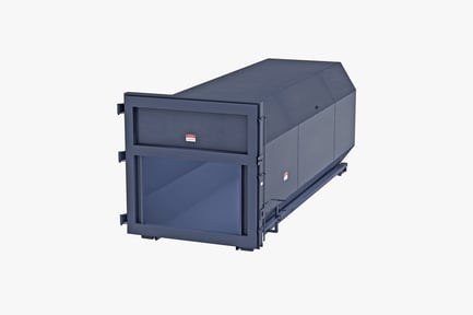 Aperçu: Conteneur industriel à porte ouverte