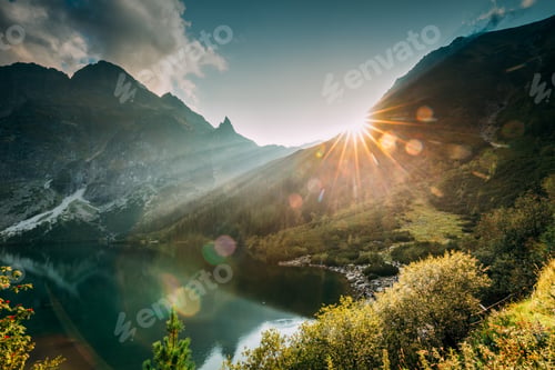 Preview: Tatra National Park, Poland. Famous Mountains Lake Morskie Oko O