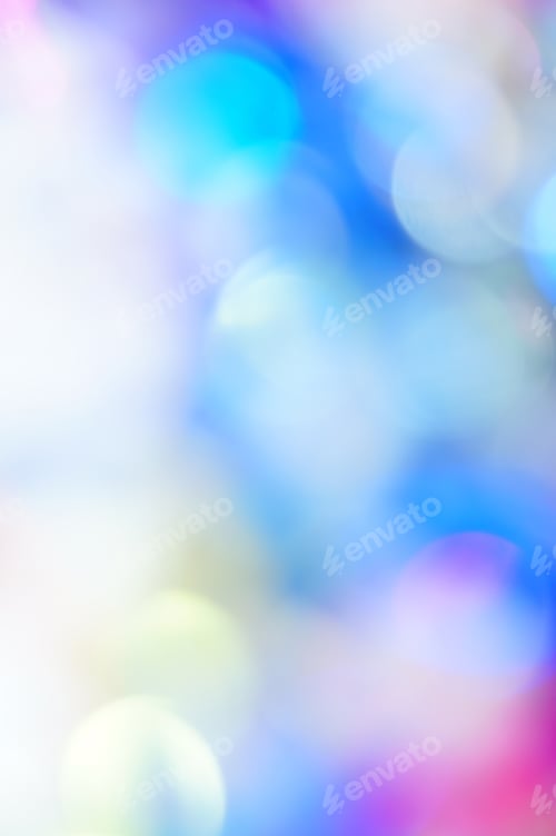 Preview: Bokeh Vivid Color Background
