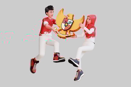 Preview: Children with heraldic shield