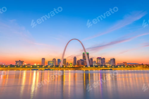 Preview: St. Louis, Missouri, USA Skyline