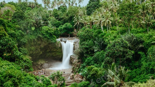 Preview: Epic Tegenungan Waterfall. Ubud in Bali, Indonesia