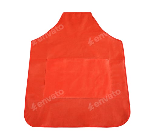 Preview: Latex apron. Isolated