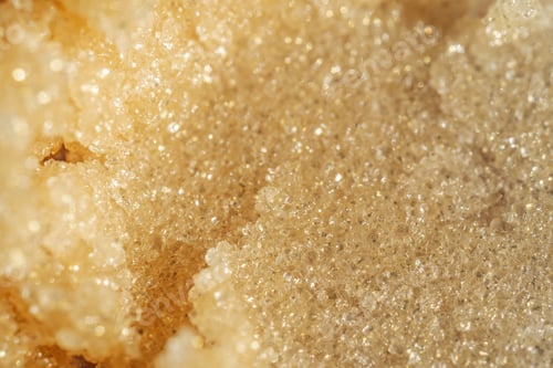 Preview: The texture of a shining scrub close-up.