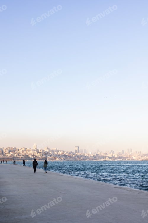 Preview: View of the Bosphorus Strait from the waterfront