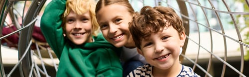 Preview: Joyful childhood moments in autumn as friends play and laugh together outdoors