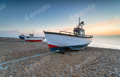 Preview: Fishing Boats at Dawn