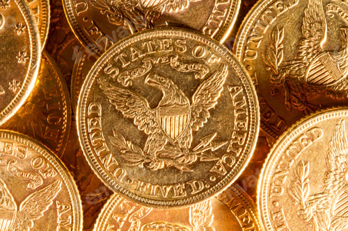 Preview: Five Dollars gold coins