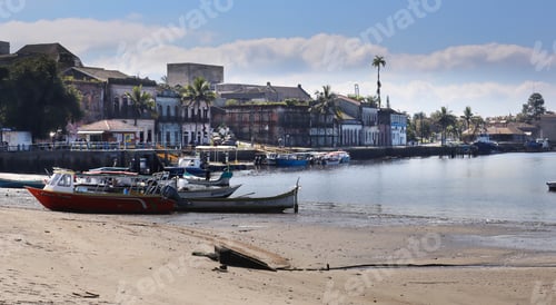 Preview: Itiberê River, historic city of Paranaguá, coast of the state of Paraná, Brazil