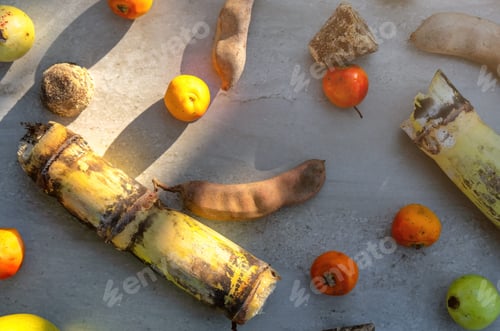 Preview: Basic ingredients to prepare a Mexican fruit punch