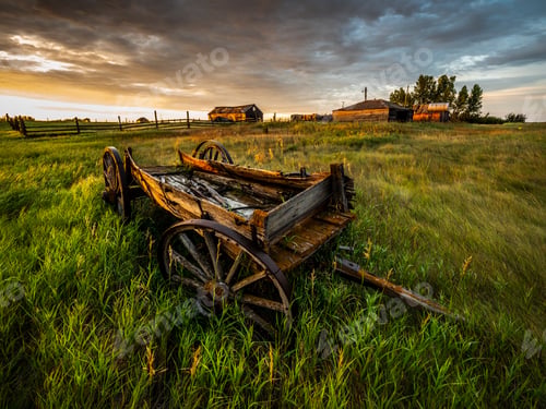 Preview: Old Wagon from bygone days