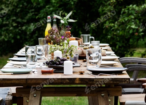 Preview: Table Dishware Decor Dinner Concept