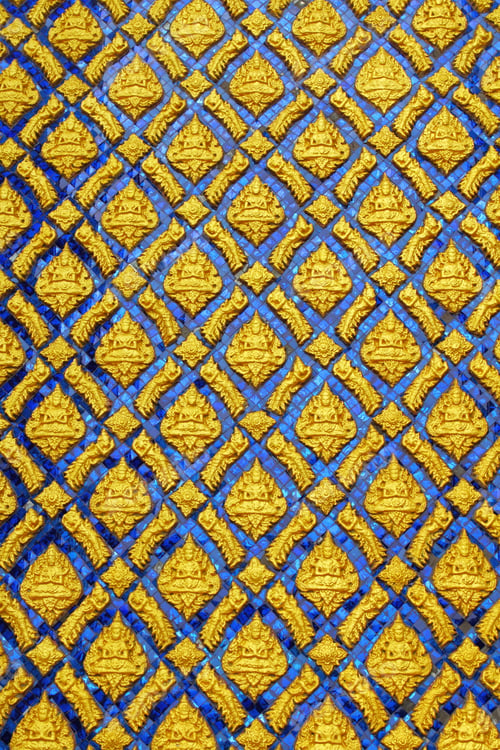 Preview: Traditional Thai style art on wall