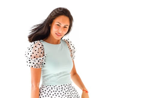 Preview: Charming ethnic woman in summer outfit