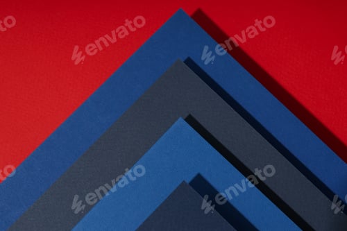 Preview: Mockup, abstraction, colorful colored paper, top view