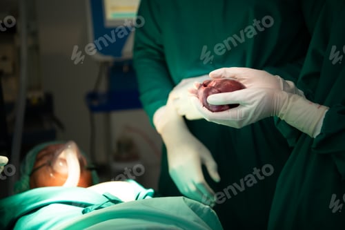 Preview: Professor of medicine in cardiology and a team of doctors in the operating room