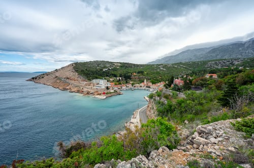 Preview: Picturesque view of Jablanac port in Croatia