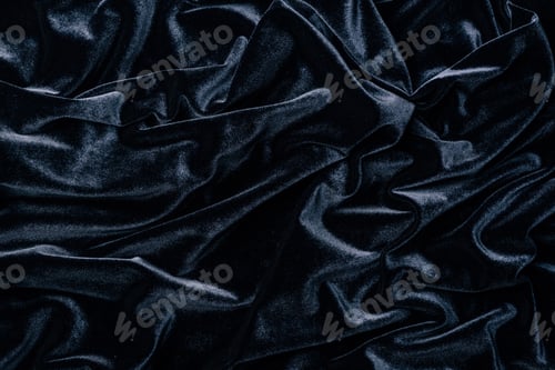 Visualização: top view of dark grey velvet textile as background