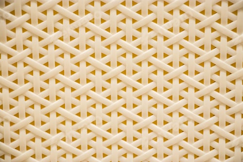 Preview: The texture of a plastic wicker basket closeup.
