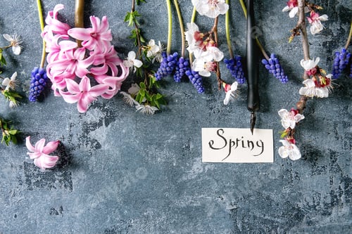 Preview: Spring blossom flowers