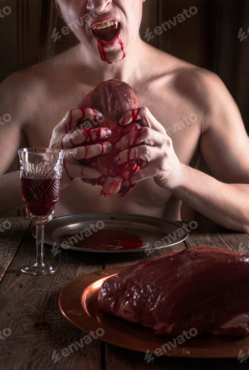 Preview: Vampire with blood