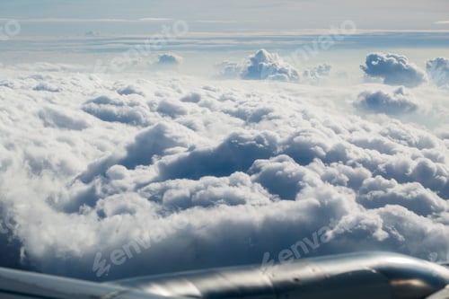 Preview: Сlouds from airplane window