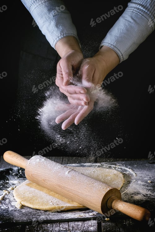 Preview: Rolled out dough