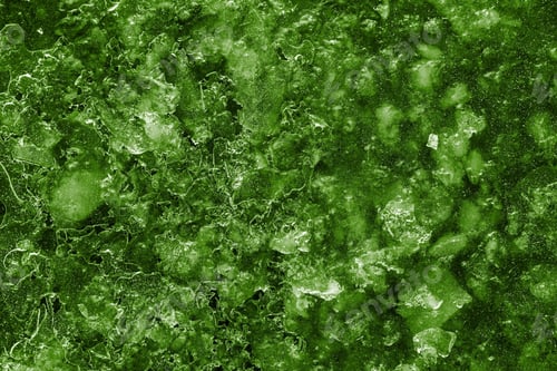 Preview: Abstract Pattern Of Dark Green Ice For Textural Backgrounds