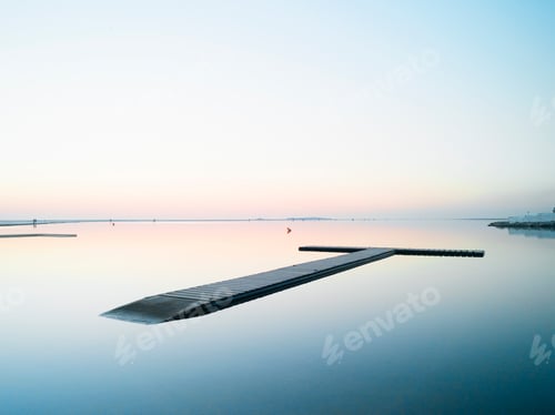 Preview: Floating pontoon, West Kirby, England
