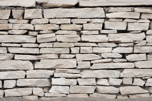 Preview: Texture of a stone wall background from small stones