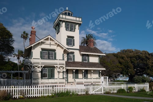 Preview: Exterior view of the Fermin House, a historical building located in San Pedro, California